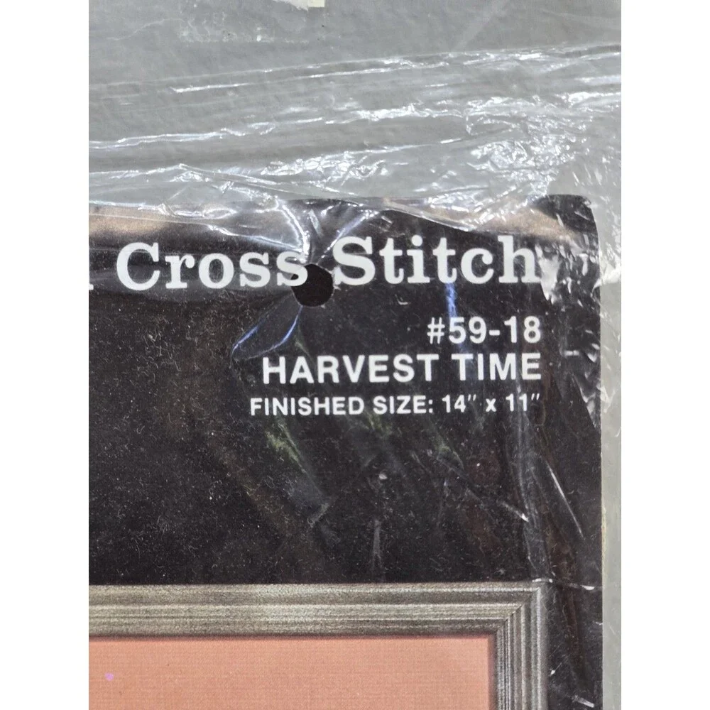 Janlynn Counted Cross Stitch Kit #59-18 Harvest Time New Thanksgiving Halloween